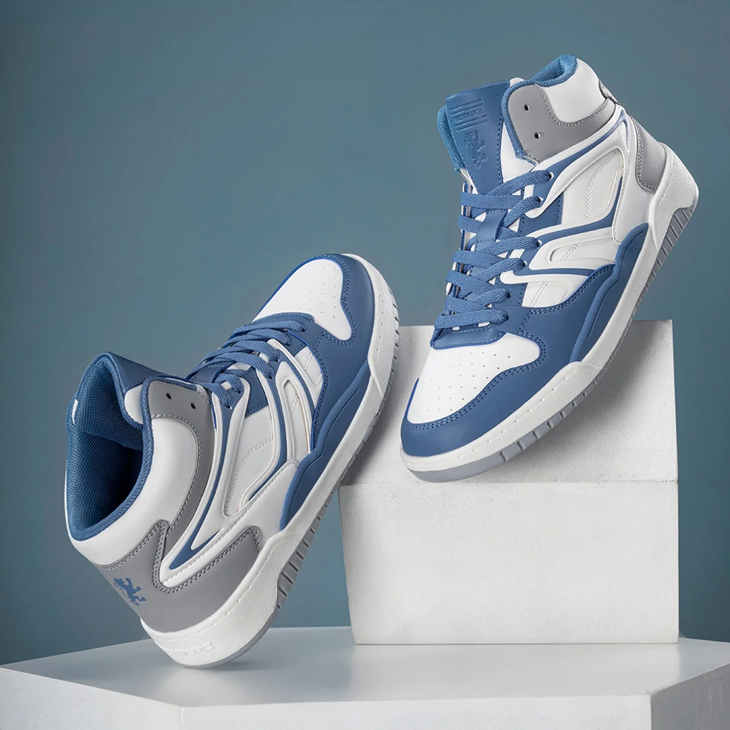 Casual Sneaker Shoes for Men ।Color-Blue ।Brand-Red Tape thumbnail 2