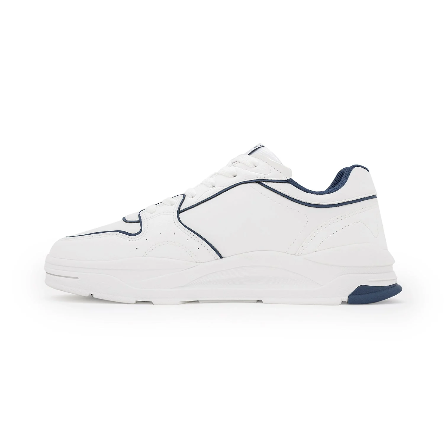 Lifestyle Sneaker Shoes for Men-White/Blue thumbnail 2
