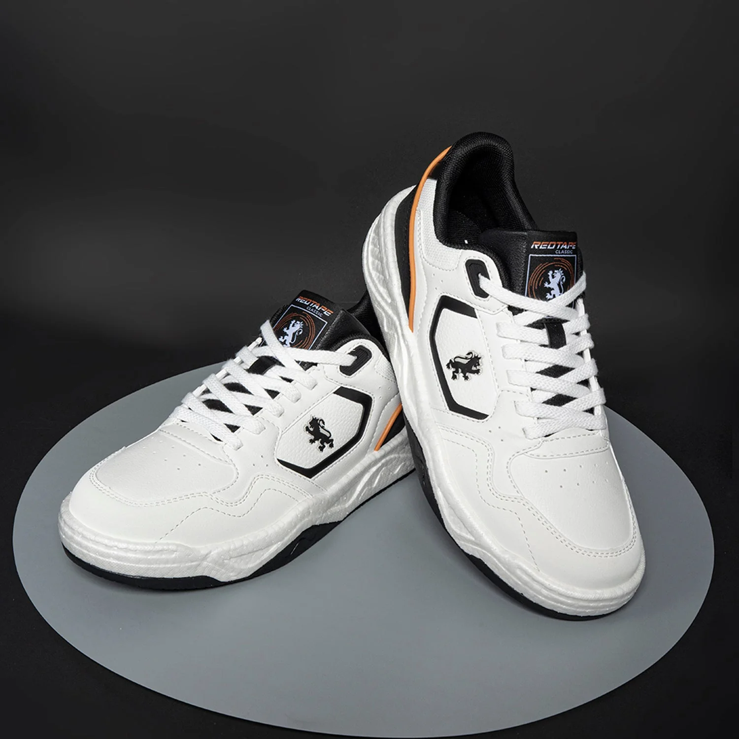 ETPU Lifestyle Sneakers For Mens -White/Black thumbnail 6