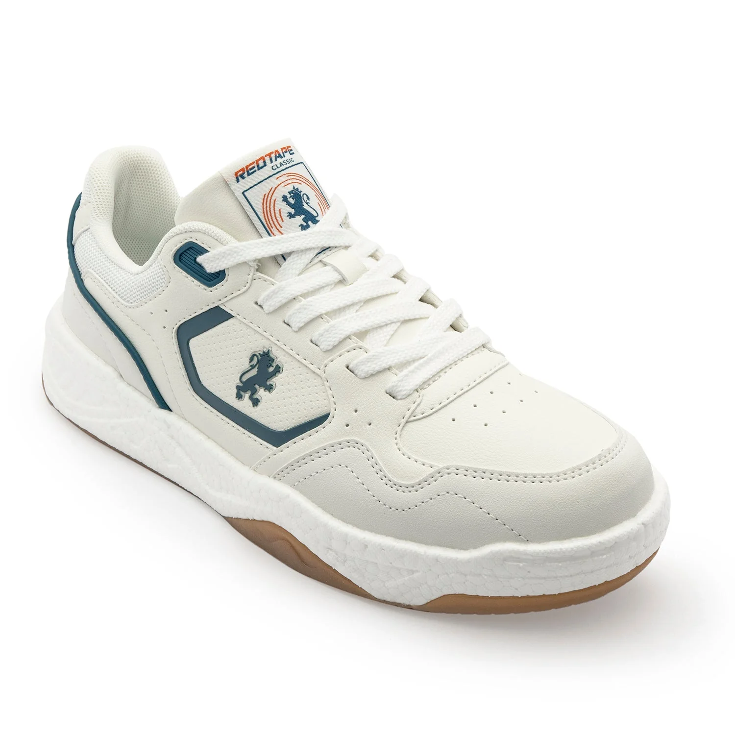 ETPU Lifestyle Sneakers For Mens -White/Teal thumbnail 3